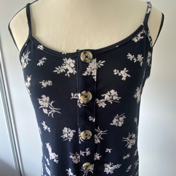 Navy and White summer dress - Picture 3 of 3